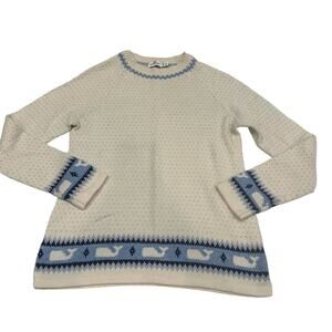 Vineyard Vines Girls Lambswool Cashmere Sweater sz L (14)